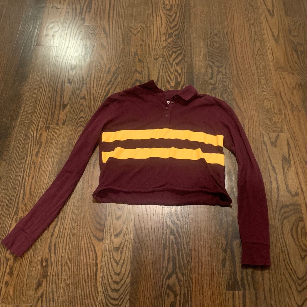 SO cropped polo size xxs